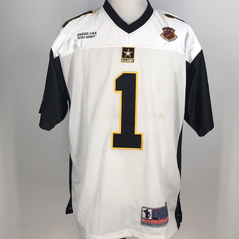 US Army Mens Jersey Size L White